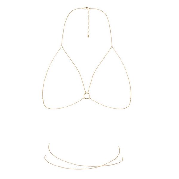 BH-kedja Magnifique i guld Bijoux Indiscrets 11765