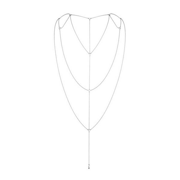 Rygg- & urringningskedja Magnifique i silver Bijoux Indiscrets 11789
