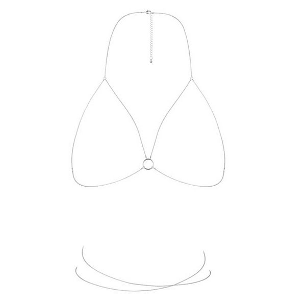 BH-kedja Magnifique i silver Bijoux Indiscrets 11833