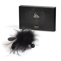 Pom Pom Fjäderkittlare Bijoux Indiscrets 32 Svart