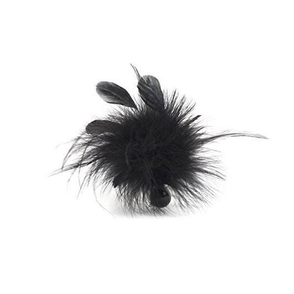 Pom Pom Fjäderkittlare Bijoux Indiscrets 32 Svart