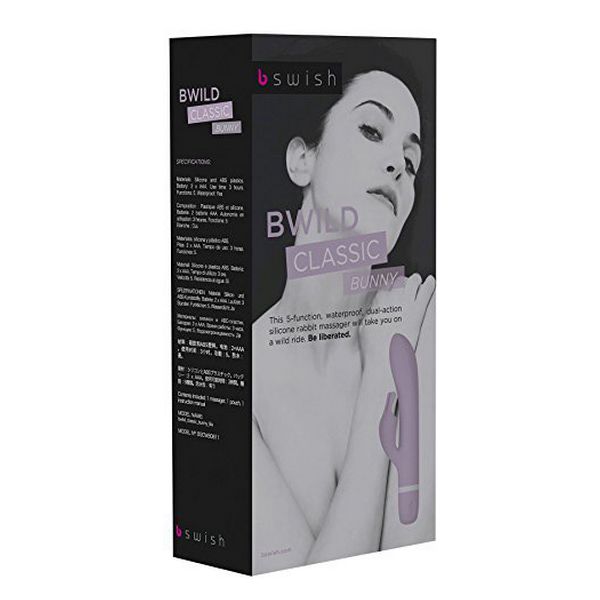 Kaninvibrator Bwild Classic Bunny, lila B Swish E26391