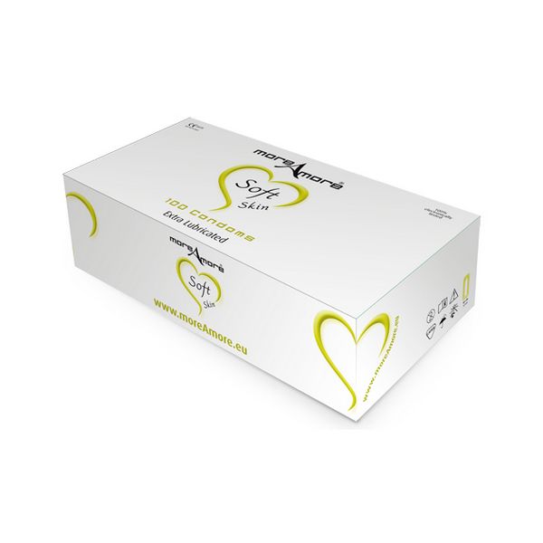 Kondom Soft Skin 100 St MoreAmore E21035