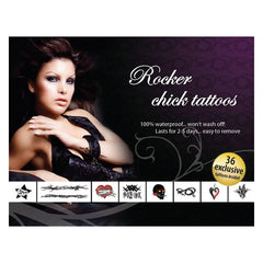 Rocker Chick Adult Body Art E21257