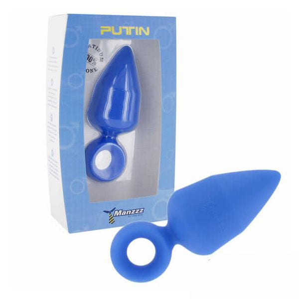 Putin Analplugg Blå ManzzzToys E21300