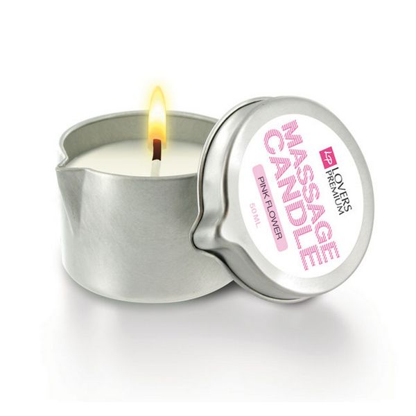 Massageljus Pink Flower LoversPremium E22038