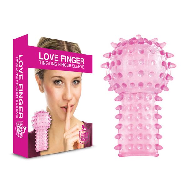 Vibrerande fingerhylsa  Love Finger Tingling Love in the Pocket E24607