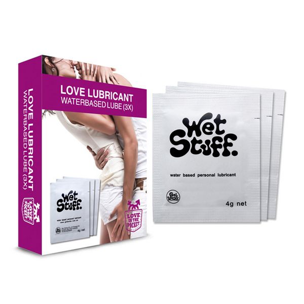 Glidmedel Love Lubricant, 3 st. Love in the Pocket 1582