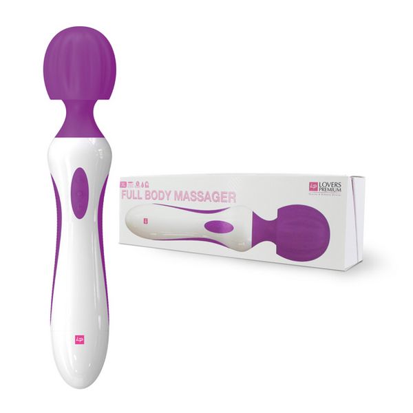 XL Full Body Massör Lila LoversPremium AR071-V