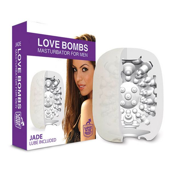 Masturberingstuttar Love Bombs Jade Love in the Pocket E24617