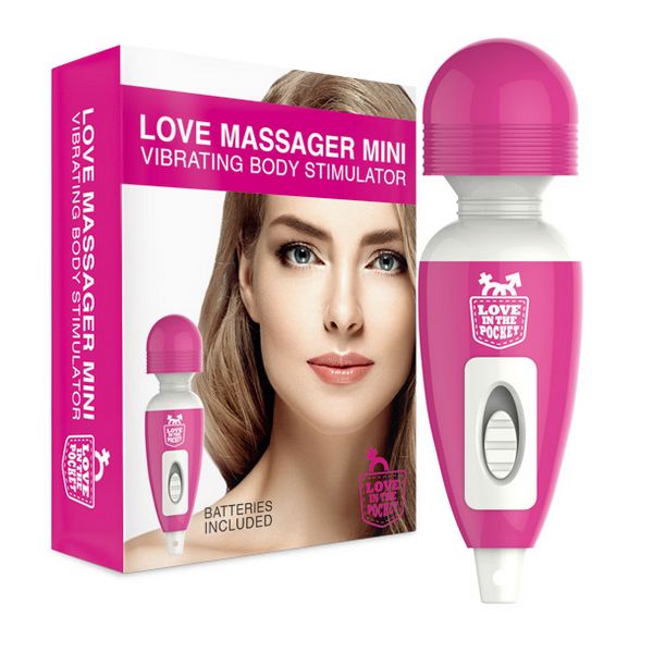 Vibrerande kroppsstimulator Love Massager, liten Love in the Pocket 2664