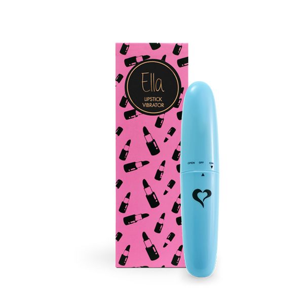 Ella Läppstiftsvibrator Ljusblå FeelzToys 72886