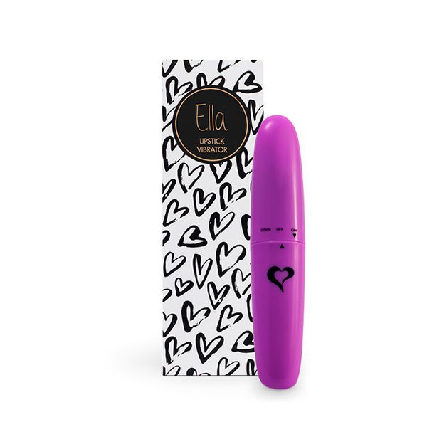 Ella Läppstiftsvibrator Lila FeelzToys 72909