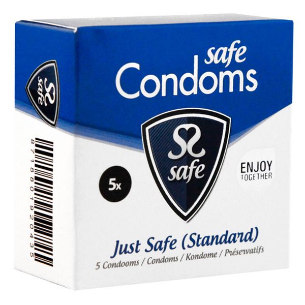 Kondomer Just Safe, normala (5 st.) Safe 20435