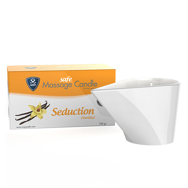 Massageljus Seduction, vanilj Safe 20497