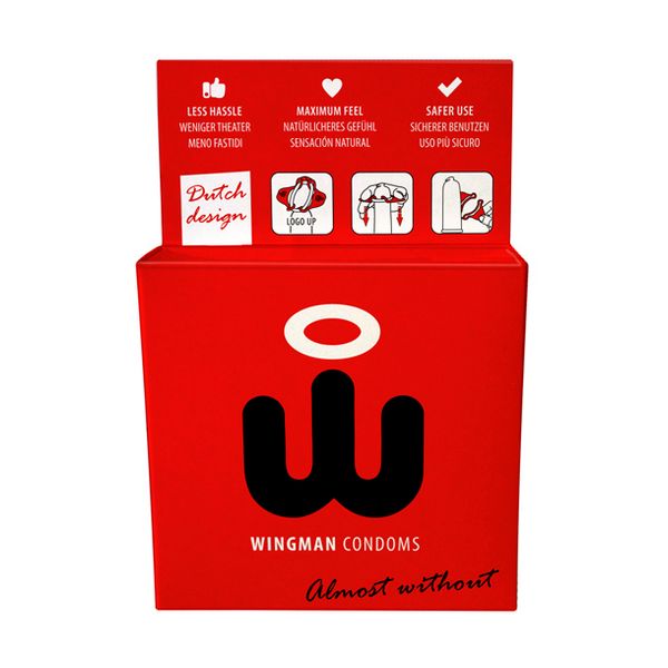 Kondomer Wingman 3 st. Wingman E24696