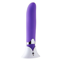 Krökt 20-funktionsvibrator Sensuelle, mörklila NU 1913