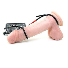 Gummi Justerbar Penis och Skrotum-ringar ElectraStim EM2150